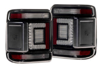 XB LED Tail Lights: Jeep Wrangler JL (18+ / Smoked Lens / Set)