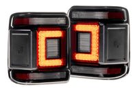 XB LED Tail Lights: Jeep Wrangler JL (18+ / Smoked Lens / Set)
