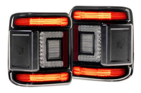XB LED Tail Lights: Jeep Wrangler JL (18+ / Smoked Lens / Set)
