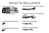 XBG LED Grille: Dodge Ram 1500 (13-18 / Chrome)