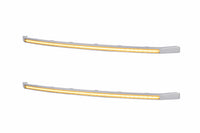 XBG LED DRL Grille Inserts: Ford Super Duty Platinum (20-22 / Amber DRL / Set)