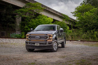 XBG LED DRL Grille Inserts: Ford Super Duty Platinum (20-22 / Amber DRL / Set)