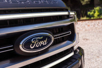 XBG LED DRL Grille Inserts: Ford Super Duty Platinum (20-22 / White DRL / Set)