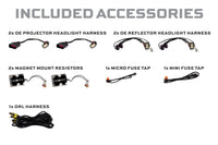 XB Evo Hybrid Headlights: 09-18 Dodge Ram (Set)