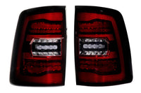 XB LED Tail Lights: Ram HD (19-24 / Red Lens / Set)