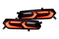 XB LED Tail Lights: Corvette C7 (14-19 / Red Lens Facelift / Set)