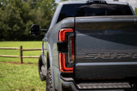 XB LED Tail Lights: 23-27 Ford Super Duty (Smoked Lens / Set)
