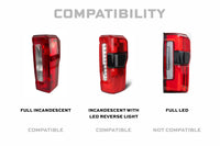 XB LED Tail Lights: 2023+ Ford Super Duty (Smoked Lens / Set)