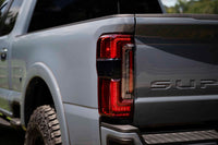 XB LED Tail Lights: 2023+ Ford Super Duty (Red Lens / Set)