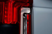 XB LED Tail Lights: 2023+ Ford Super Duty (Red Lens / Set)