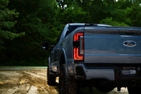 XB LED Tail Lights: 2023+ Ford Super Duty (Red Lens / Set)