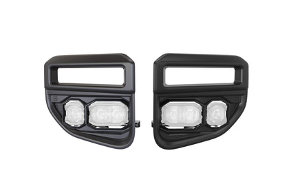 Banger Fog Brackets: 20-22 Super Duty OE LED (Set)