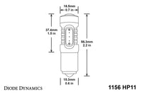 1156 HP11 LED Amber (single)
