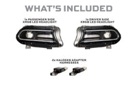 XRGB LED Headlights: 15-23 Dodge Charger (Set)