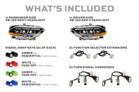 XB LED Headlights: 18-23 Ford Mustang (Gen II / Set)