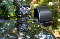 Morimoto 4Banger Ditch Light Kit: 10-14 Raptor (HXB White Flood Beam)