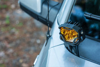 Morimoto 4Banger Ditch Light Kit: 17-20 Raptor (HXB Yellow Flood Beam)