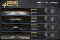 Morimoto 4Banger Ditch Light Kit: 07-13 Silverado (NCS White Flood Beam)