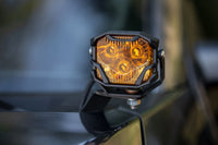 Morimoto 4Banger Ditch Light Kit: 21+ F150 (HXB Yellow Flood Beam)