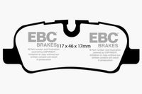 EBC 05-10 Land Rover LR3 4.4 Yellowstuff Rear Brake Pads