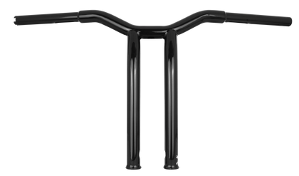 Burly Brand Dominator Raked Bar 14in - Matte Black