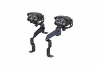Morimoto 2Banger Ditch Light Kit: 23-27 Super Duty (NCS Yellow SAE Wide Beam)