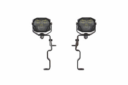 Morimoto 4Banger Ditch Light Kit: 23+ Super Duty (HXB Yellow Spot Beam)