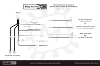 Morimoto BigBanger Ditch Light Kit: 23-27 Super Duty (HXB White Combo Beam)