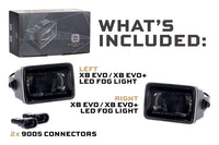 XB Evo Fog Lights: Type F2 (Set / White)