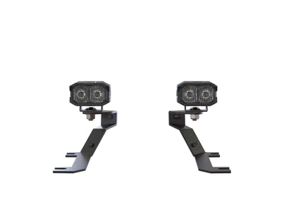 Morimoto 2Banger Ditch Light Kit: 2019+ Sierra 1500 (HXB White Spot Beam)