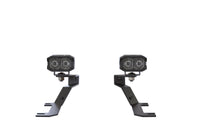 Morimoto 2Banger Ditch Light Kit: 2019+ Sierra 1500 (HXB White Combo Beam)