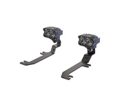 Morimoto 2Banger Ditch Light Kit: 2020+ Silverado HD (HXB Yellow SAE Wide Beam)