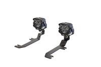 Morimoto 4Banger Ditch Light Kit: 2020+ Silverado HD (HXB Yellow SAE Wide Beam)