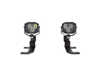 Morimoto 4Banger Ditch Light Kit: 2020+ Silverado HD (NCS Yellow Flood Beam)