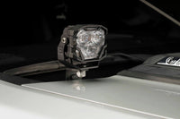 Morimoto 4Banger Ditch Light Kit: 20-24 Silverado HD (HXB White Flood Beam)