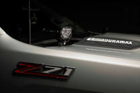 Morimoto 4Banger Ditch Light Kit: 20-24 Silverado HD (HXB White Flood Beam)