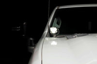 Morimoto 4Banger Ditch Light Kit: 20-24 Silverado HD (HXB White Flood Beam)