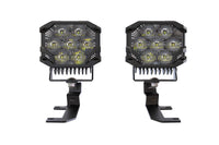 Morimoto BigBanger Ditch Light Kit: 2020+ Silverado HD (NCS Yellow Combo Beam)