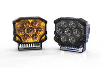 Morimoto BigBanger Ditch Light Kit: 2020+ Silverado HD (HXB Yellow Spot Beam)