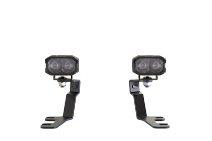 Morimoto 2Banger Ditch Light Kit: 2021+ Bronco Sport (NCS Yellow Spot Beam)