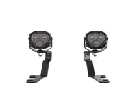 Morimoto 4Banger Ditch Light Kit: 21-26 Bronco Sport (HXB Yellow SAE Wide Beam)