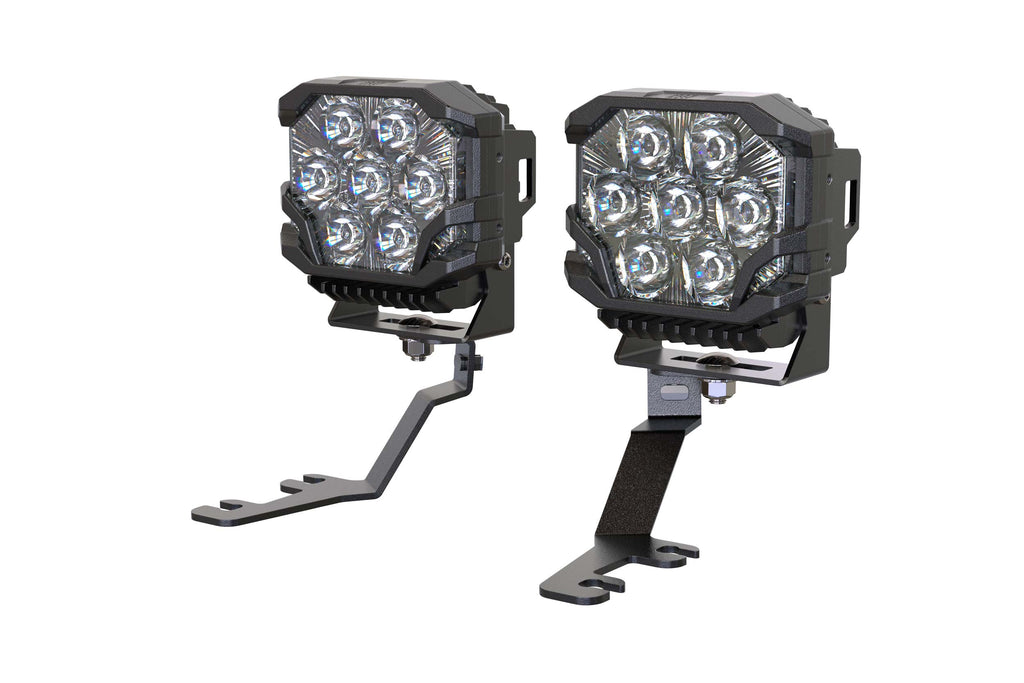 Morimoto BigBanger Ditch Light Kit: 2021+ Bronco Sport (NCS Yellow Spot Beam)