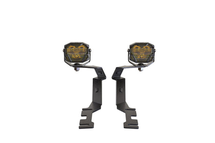 Morimoto 4Banger Ditch Light Kit: 2019+ Ram 1500 (HXB White Spot Beam)