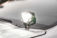 Morimoto 4Banger Ditch Light Kit: 19-24 Silverado 1500 (HXB Yellow Flood Beam)