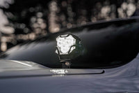 Morimoto 4Banger Ditch Light Kit: 19-24 Silverado 1500 (HXB Yellow Flood Beam)