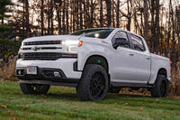 Morimoto 4Banger Ditch Light Kit: 19-24 Silverado 1500 (HXB Yellow Spot Beam)