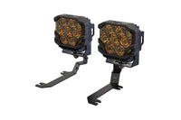 Morimoto BigBanger Ditch Light Kit: 2019+ Silverado 1500 (NCS Yellow Combo Beam)