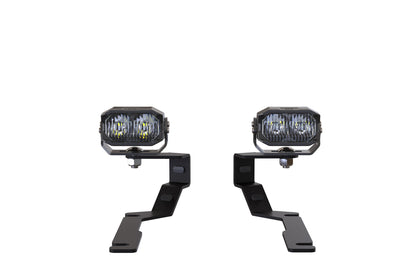 Morimoto 2Banger Ditch Light Kit: 15-20 Tahoe/Suburban (HXB White Flood Beam)