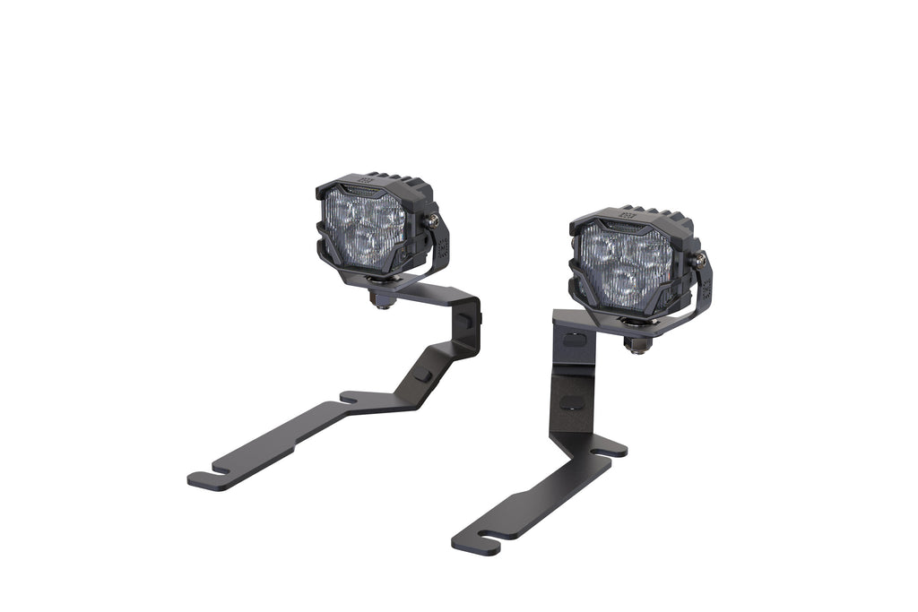 Morimoto 4Banger Ditch Light Kit: 15-20 Tahoe/Suburban (HXB Yellow SAE Wide Beam)