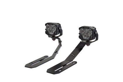 Morimoto 4Banger Ditch Light Kit: 2018+ VW Atlas (HXB White SAE Wide Beam)